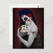 Dia los de Muertos Briefkaart (Voorkant / Achterkant)