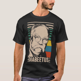 Diabeetus Wilford Brimley Stijl Ontwerp T-shirt