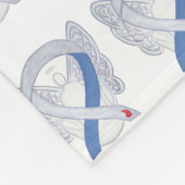 Diabète Ange Sensibilisation Ruban IDDM Couverture (Coin)