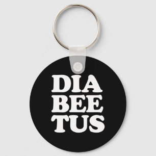 Diabetes Awareness Fun Diabeetus Sleutelhanger