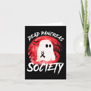 Diabetes Awareness Halloween Dead Pancreas Society Kaart