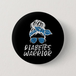 Diabetes Awareness Maand  Elke dag T1 T2 Ronde Button 5,7 Cm