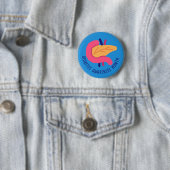 Diabetes Awareness Maand Ronde Button 5,7 Cm (In situ)
