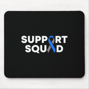 Diabetes Awareness Month Support Squad Blue Ribbon Muismat