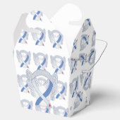 Diabetes Awareness Ribbon IDDM Gift Favor Boxes Bedankdoosjes (Geopend)