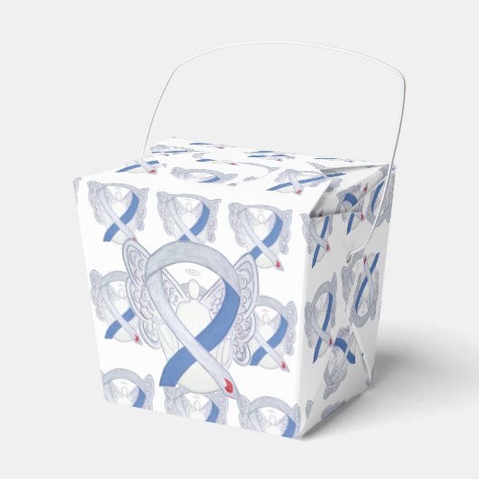 Diabetes Awareness Ribbon IDDM Gift Favor Boxes Bedankdoosjes (Voorkant Zijde)