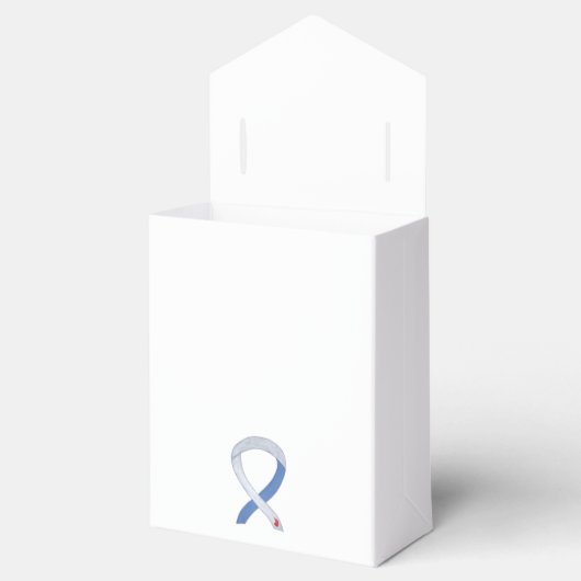 Diabetes Awareness Ribbon IDDM Party Favor Boxes Bedankdoosjes (Geopend)