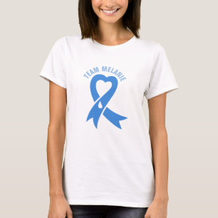 Diabetes Awareness Ribbon In November Draag we bla T-shirt