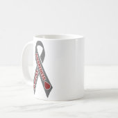 Diabetes Awareness Ribbon Koffiemok (Voorkant links)