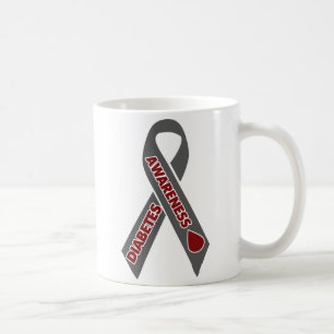 Diabetes Awareness Ribbon Koffiemok