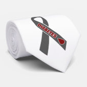 Diabetes Awareness Stropdas (Opgerold)