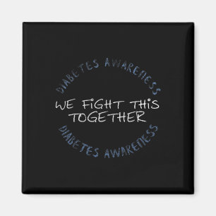 Diabetes Awareness T1D - Diabetes mam Dad Family G Magneet