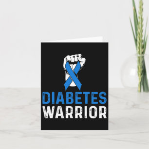 Diabetes Awareness T1d Diabetes Warrior Kaart
