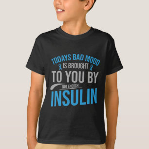 Diabetes Awareness Type 1 2 - Diabetische T1d T2d  T-shirt