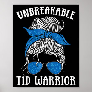 Diabetes Awareness Type 1 Diabetes Onbreekbaar T1d Poster