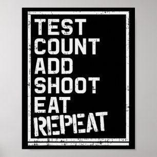 Diabetes Awareness Type 1 Diabetic Test Count Rep Poster