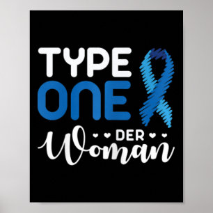 Diabetes Awareness Type 1 - Diabetische T1d 2 Poster