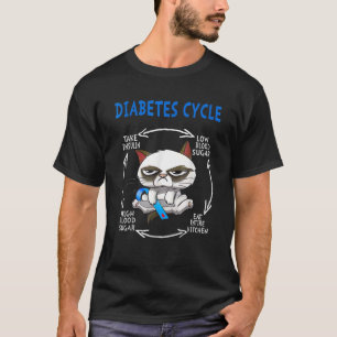 Diabetes Cycle Diabetes T-shirt