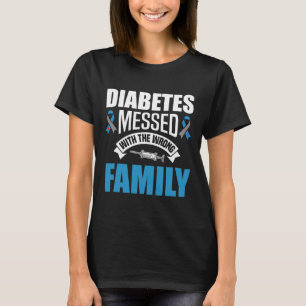 Diabetes die met het verkeerde type van familie T1 T-shirt