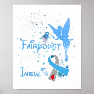 Diabetes die zich bewust zijn van het feit dat er poster