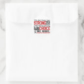 Diabetes hoe sterk we zijn ronde sticker (Tas)