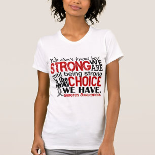 Diabetes hoe sterk we zijn t-shirt