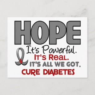 Diabetes HOPE 1 Briefkaart