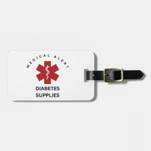 DIABETES LEVERT BAGAGELABEL