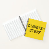 Diabetes notitieboek (Binnen)