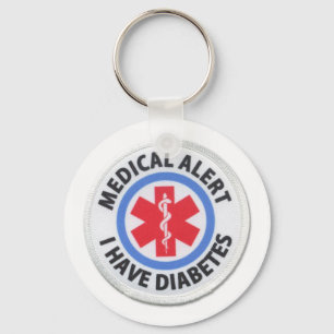 diabetes sleutelhanger