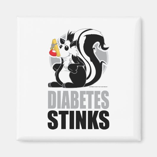Diabetes Stinks Magneet (Voorkant)