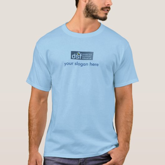 Diabetes Support Forum (Mannen) T-shirt (Voorkant)