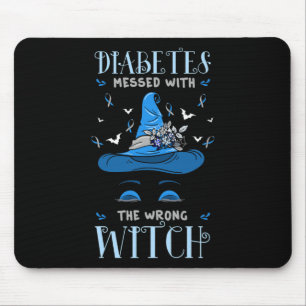 Diabetes Survivors Diabetische Halloween Witc Muismat