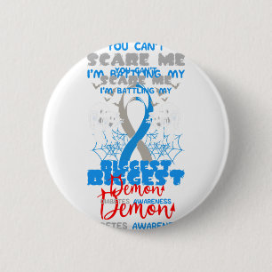 Diabetes Type 1 2 Diabetische Pancreas Hallow Ronde Button 5,7 Cm
