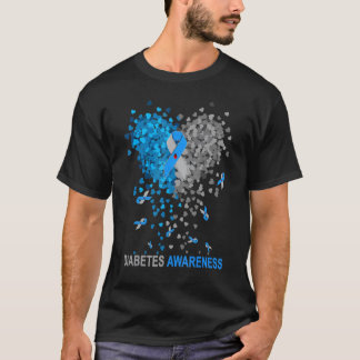 Diabetes Type 1 Bewustmakingsfamilie T-shirt