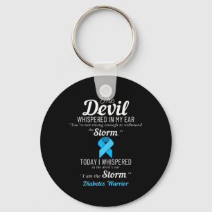 Diabetes Warrior Storm Best Diabetes Awareness Gif Sleutelhanger