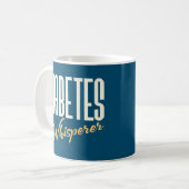 Diabetes Whisperer - Funny Endocrinoloog Koffiemok (Voorkant links)