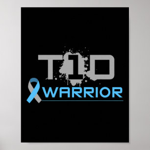 Diabetisch - Fun Type 1 Diabetes Awareness T1d Poster