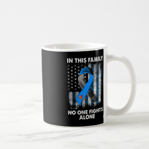 Diabetische Type 1 T1D Diabetes Awareness USA Flag Koffiemok
