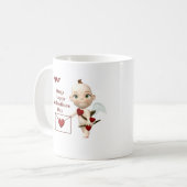 diable de lil, tasse d'enveloppe de cupidon (Devant gauche)