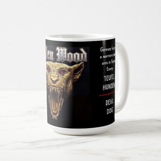 DIABLE DOG MUG (Devant droit)