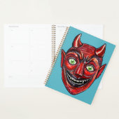 Diable Rouge Vintage Halloweenies (Devant avec enveloppe)