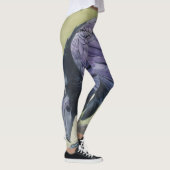 Diable The Raven Women's Leggings Pants Art Piece (Droite)