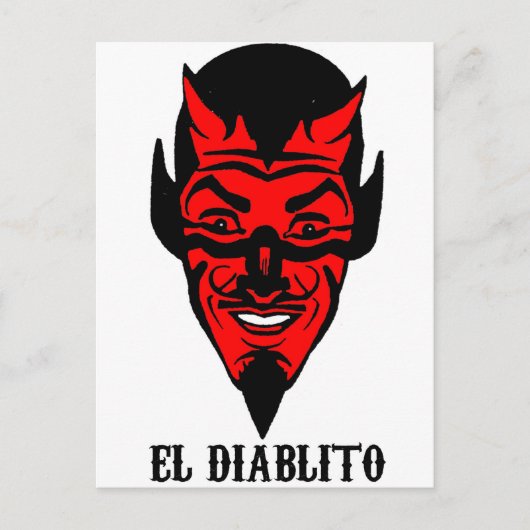 diablito briefkaart (Voorkant)