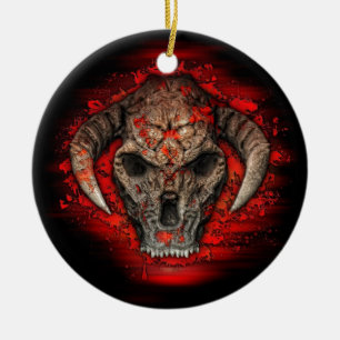 Diablo Keramisch Ornament
