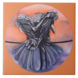 Diablo The Raven Ceramic Tegel in 2 Sizzen Tegeltje