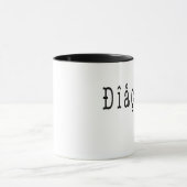 Diacritisch Mok (Midden)