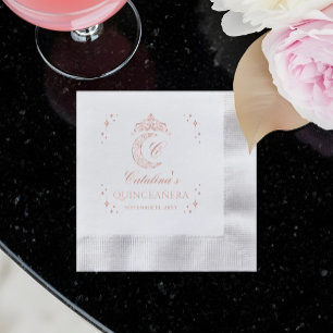 Diadème Croissant de Lune Céleste Monogramme 