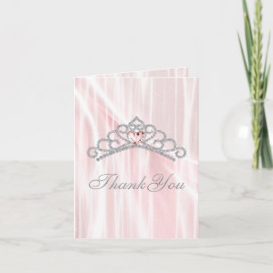 Diadème Diamant Rose Princesse Merci