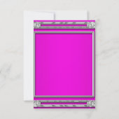 Diadème rose chaud RSVP tout usage (Dos)